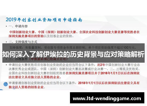 如何深入了解伊埃拉的历史背景与应对策略解析