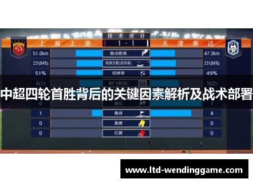 中超四轮首胜背后的关键因素解析及战术部署
