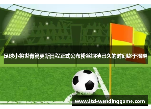 足球小将世青篇更新日程正式公布粉丝期待已久的时间终于揭晓
